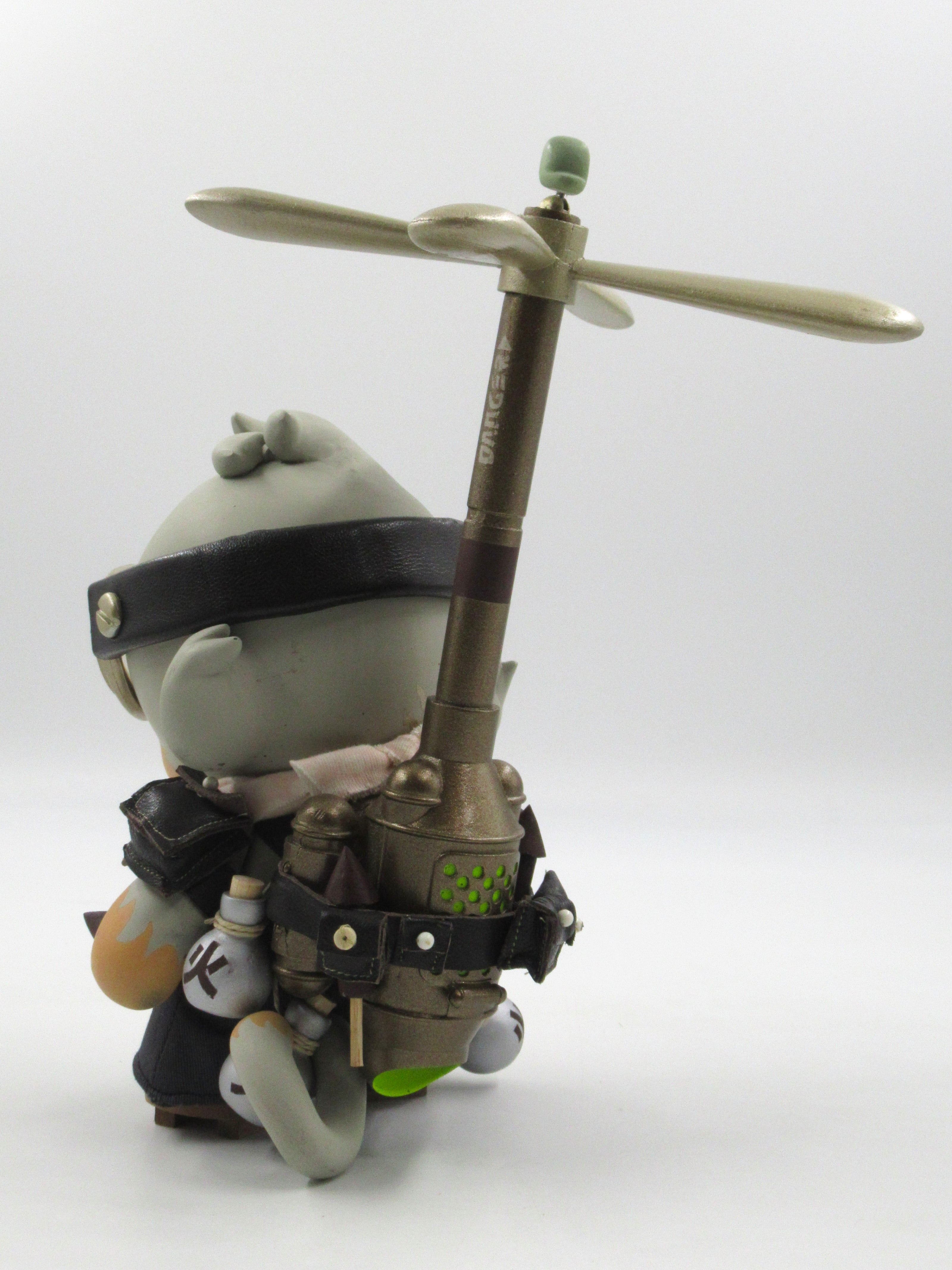 HUCK GEE Hotaru Copter Squad Girl Munny - Kidrobot (2012) Artist Signed Designer Toy